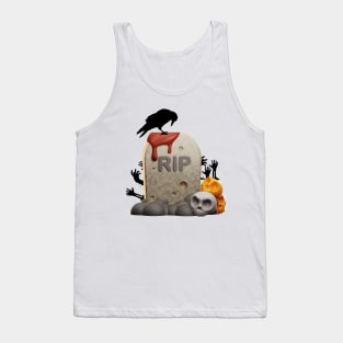 Funny Zombie Tank Top